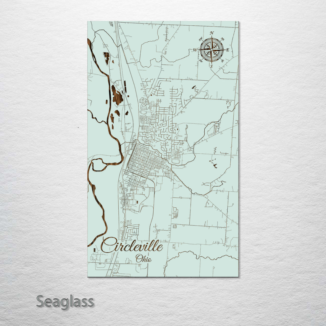 Circleville, Ohio Street Map