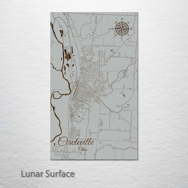 Circleville, Ohio Street Map