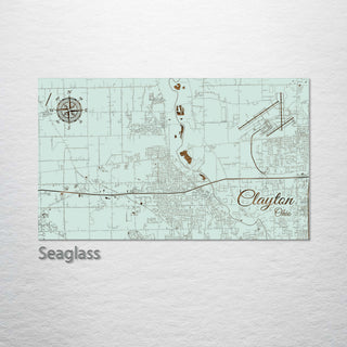 Clayton, Ohio Street Map