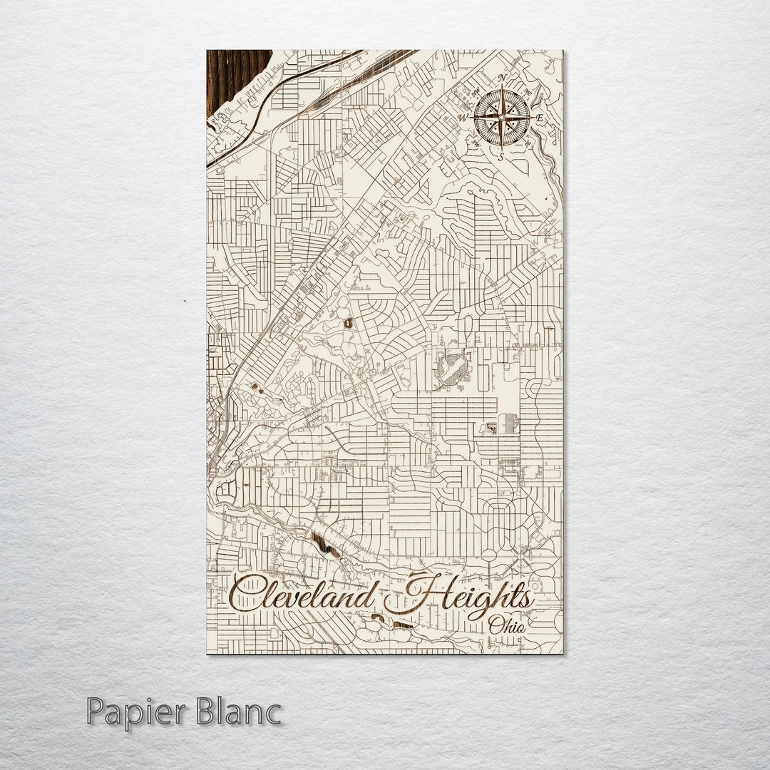 Cleveland Heights, Ohio Street Map