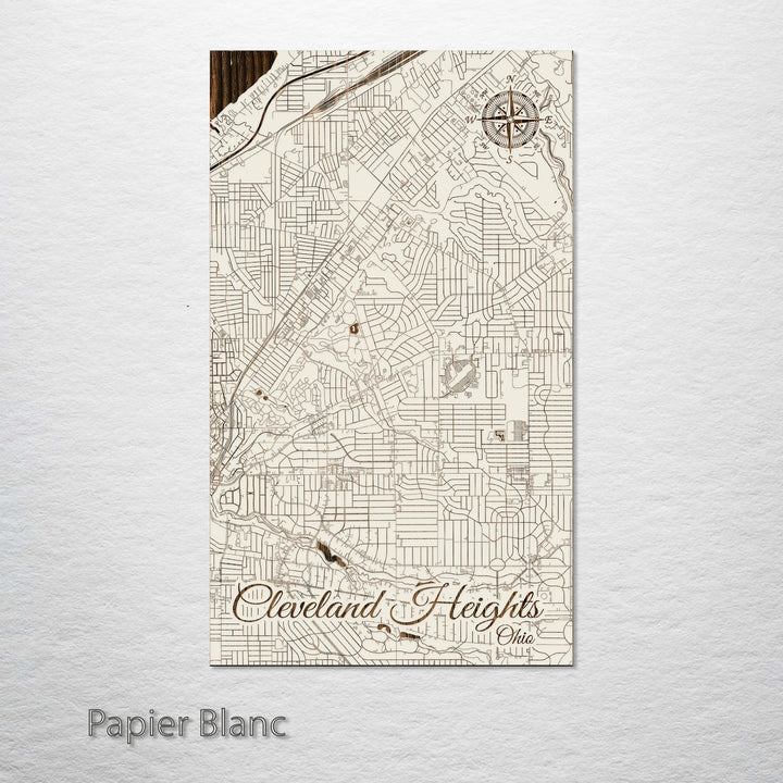 Cleveland Heights, Ohio Street Map