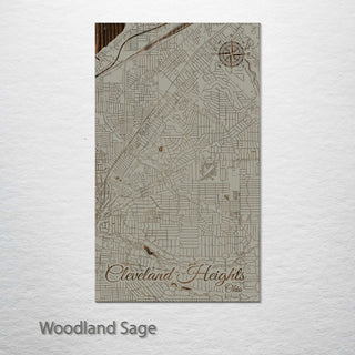 Cleveland Heights, Ohio Street Map