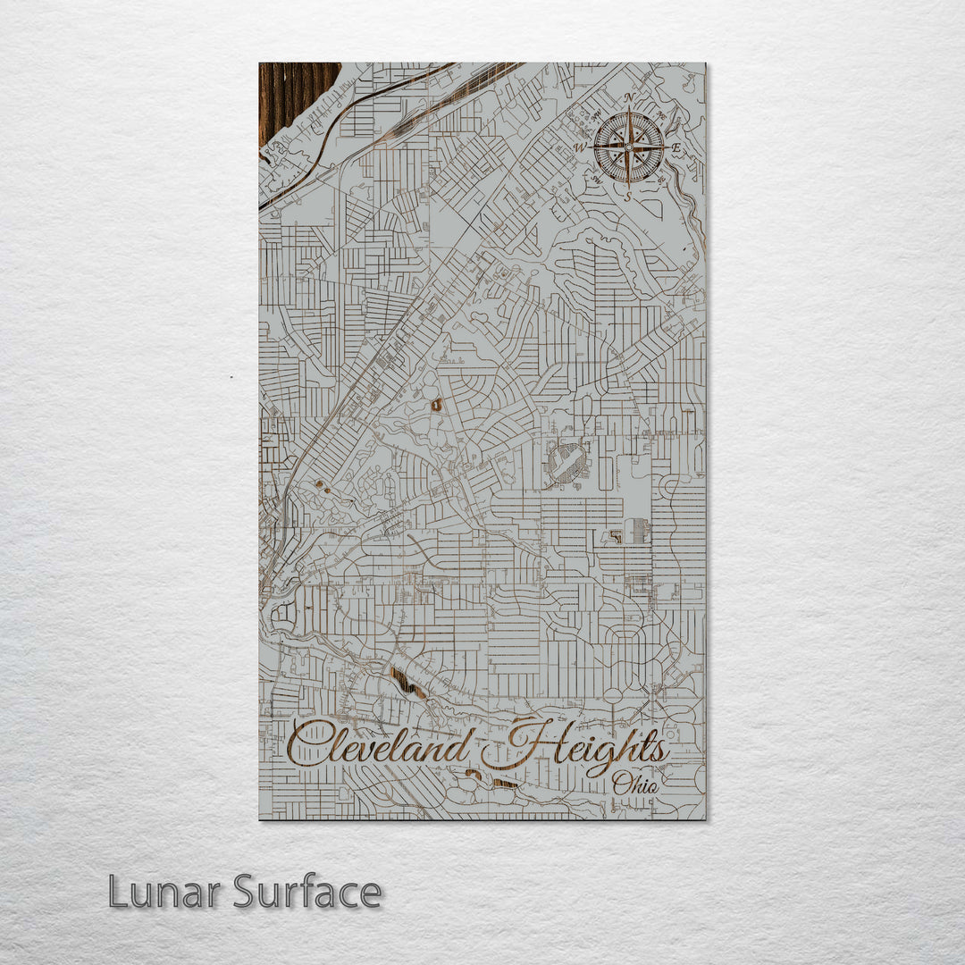 Cleveland Heights, Ohio Street Map