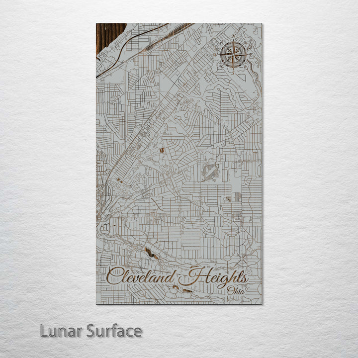 Cleveland Heights, Ohio Street Map