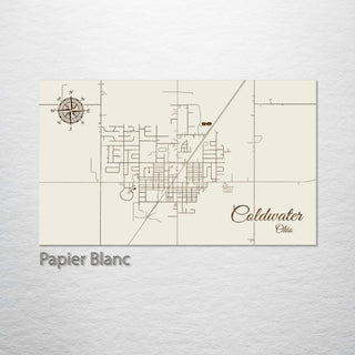 Coldwater, Ohio Street Map