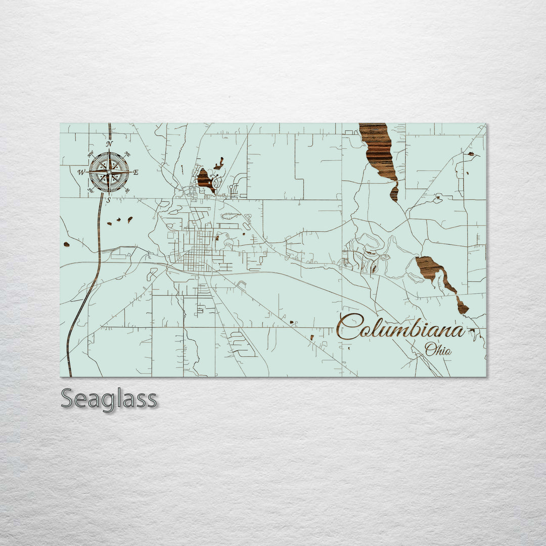 Columbiana, Ohio Street Map