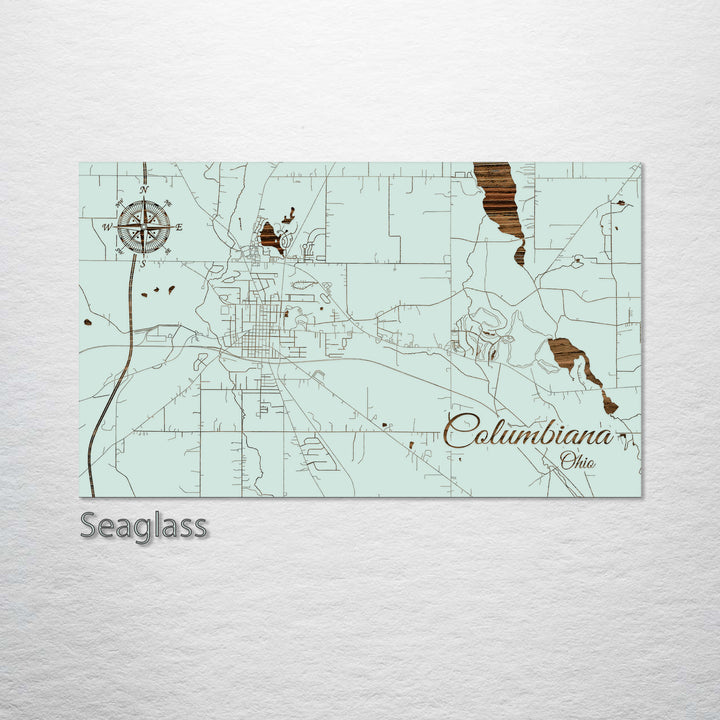 Columbiana, Ohio Street Map
