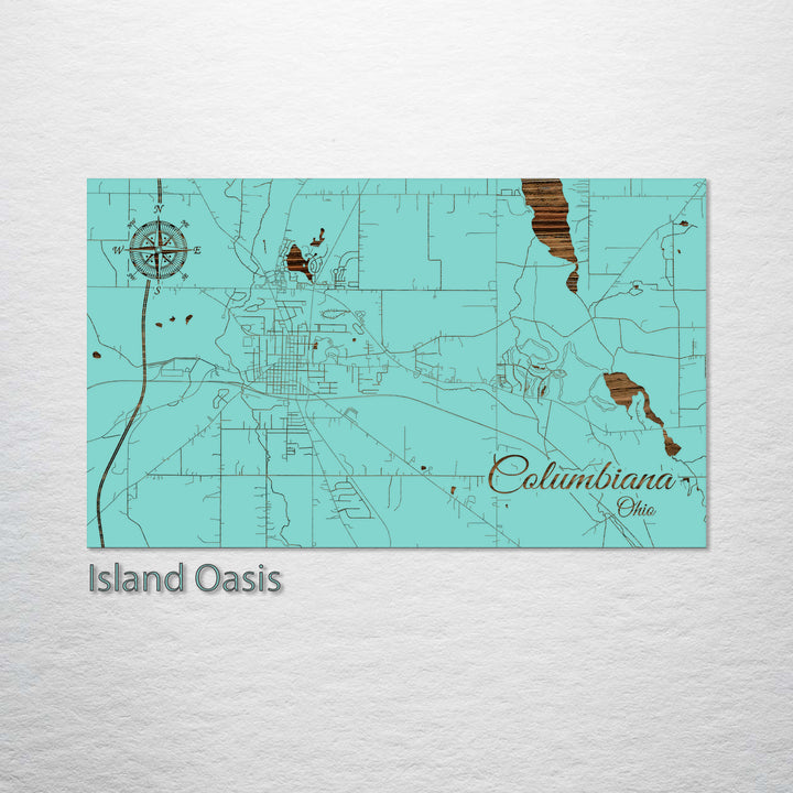 Columbiana, Ohio Street Map