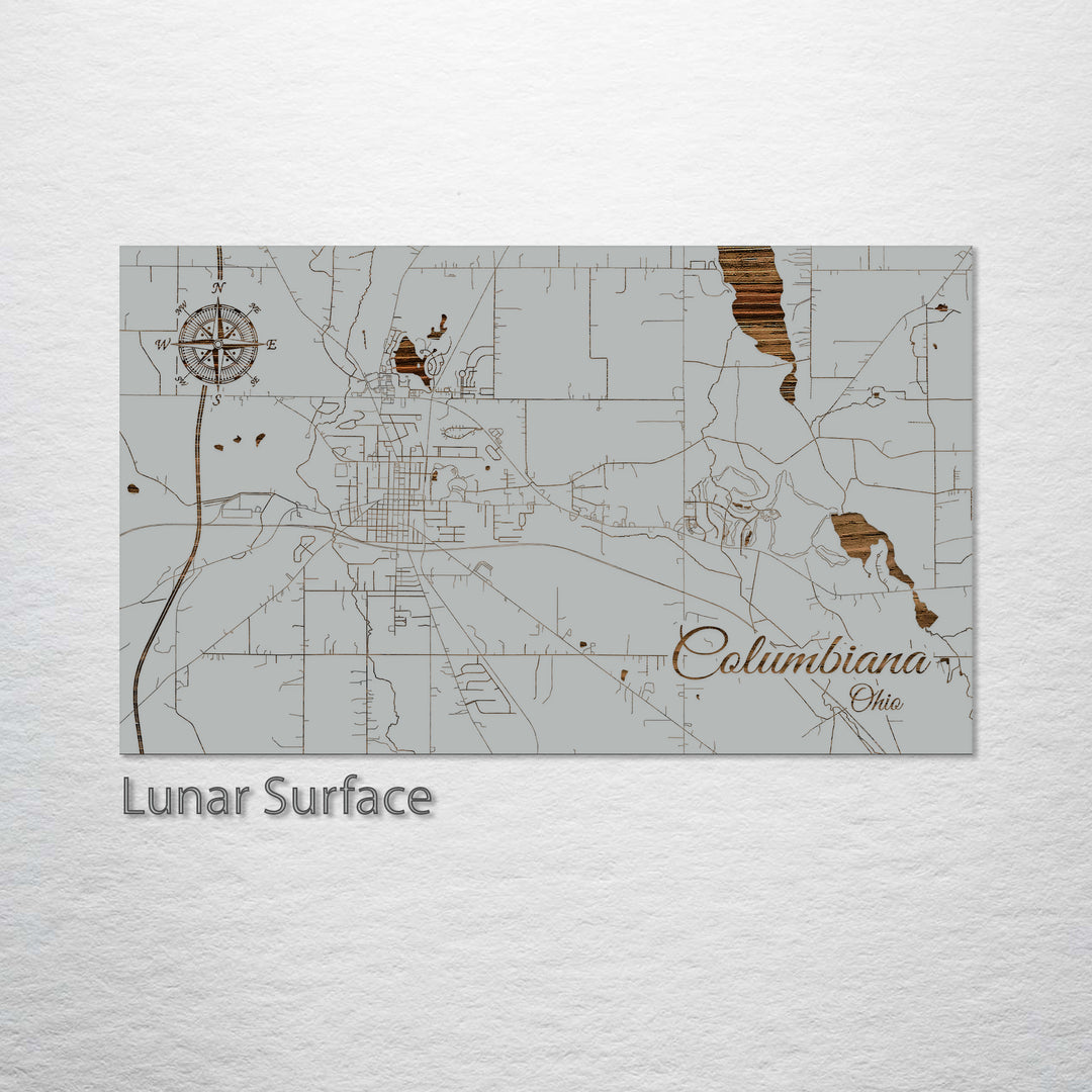 Columbiana, Ohio Street Map