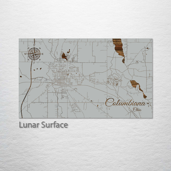 Columbiana, Ohio Street Map