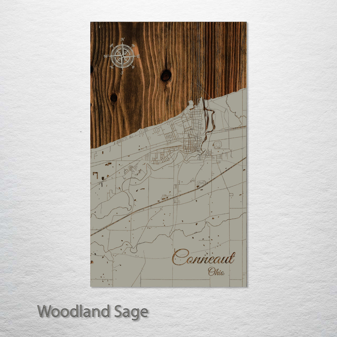 Conneaut, Ohio Street Map