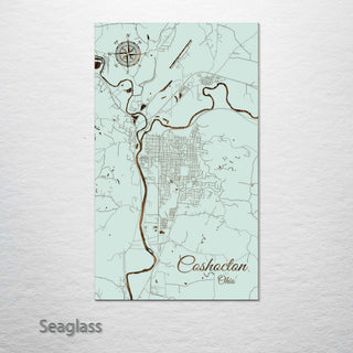 Coshocton, Ohio Street Map