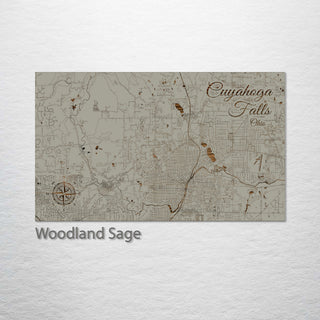 Cuyahoga Falls, Ohio Street Map