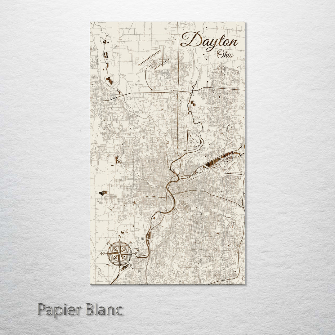 Dayton, Ohio Street Map