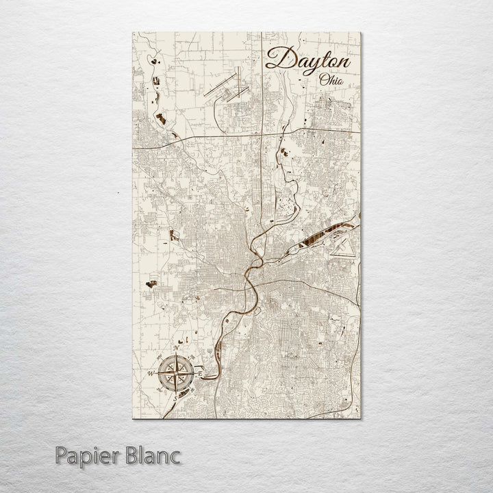 Dayton, Ohio Street Map