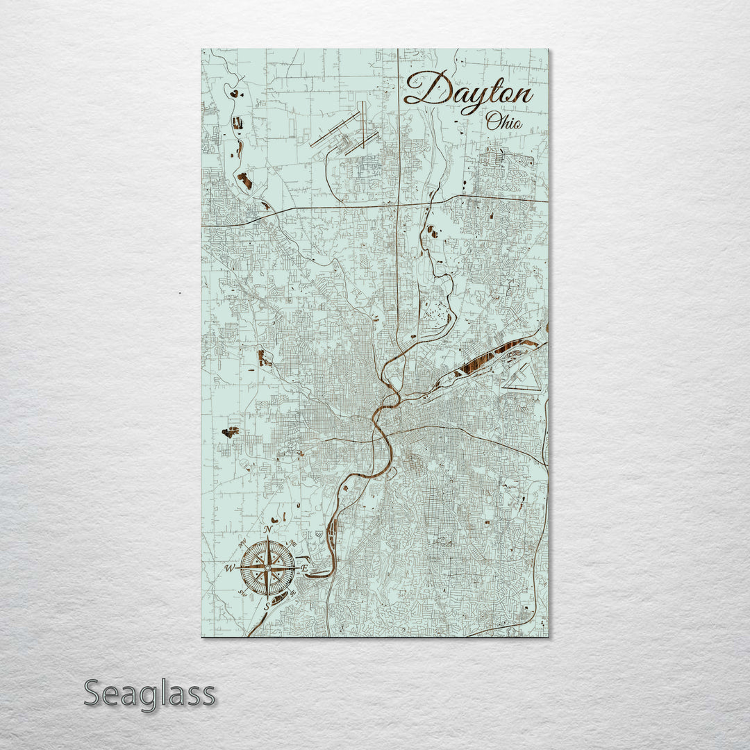 Dayton, Ohio Street Map