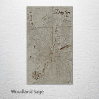 Dayton, Ohio Street Map