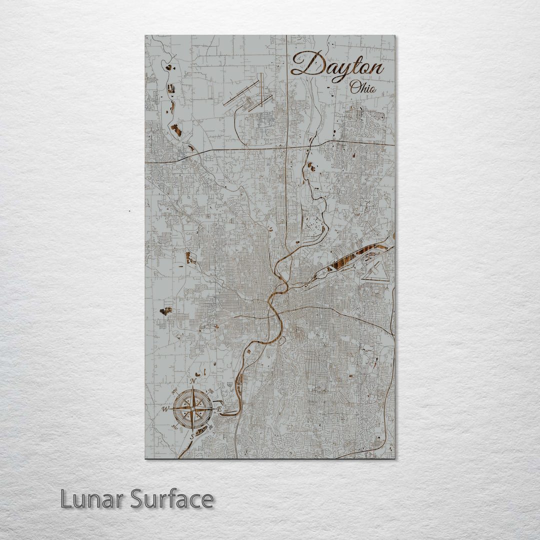 Dayton, Ohio Street Map