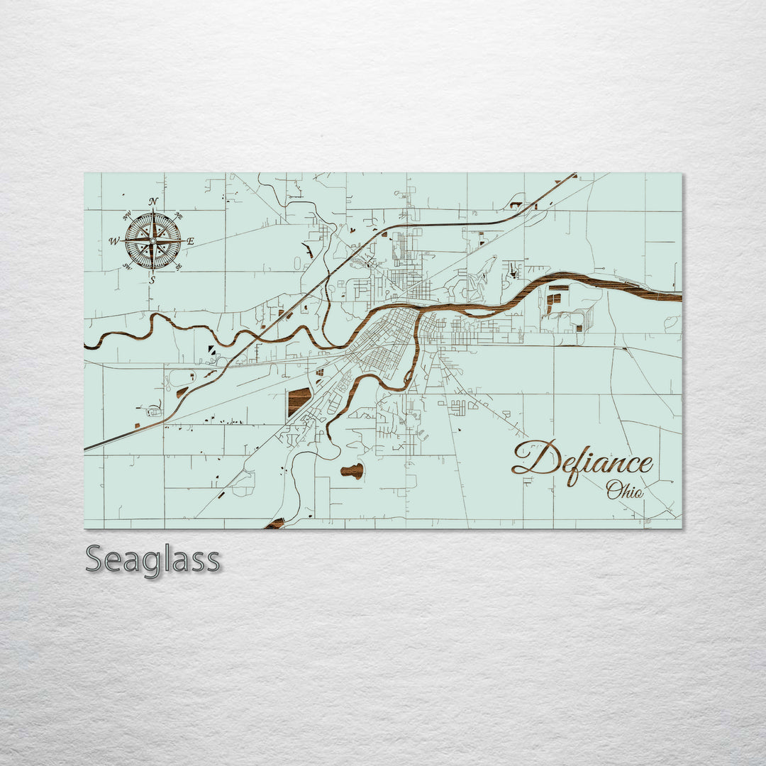 Defiance, Ohio Street Map