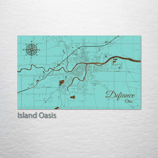 Defiance, Ohio Street Map