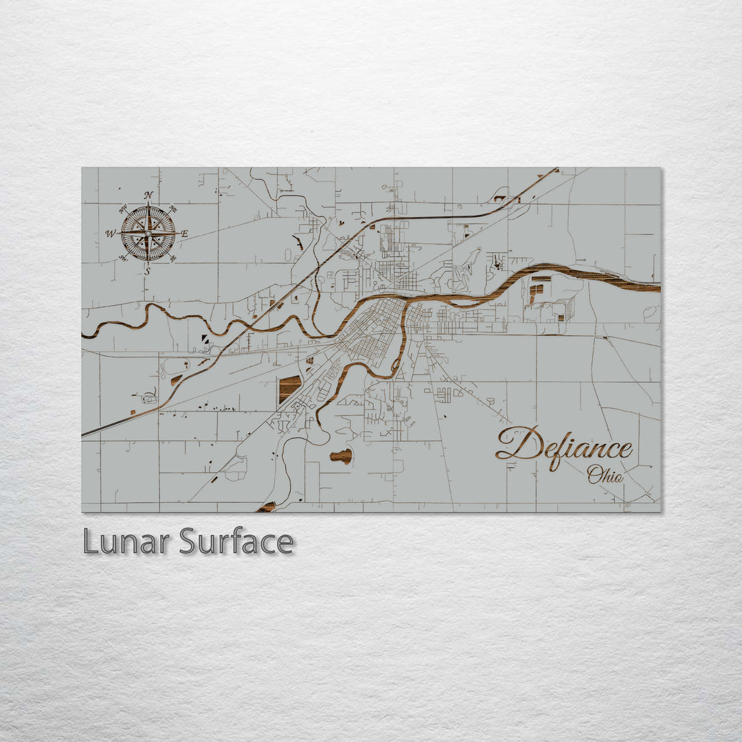 Defiance, Ohio Street Map