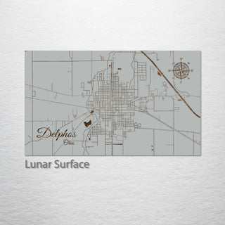 Delphos, Ohio Street Map