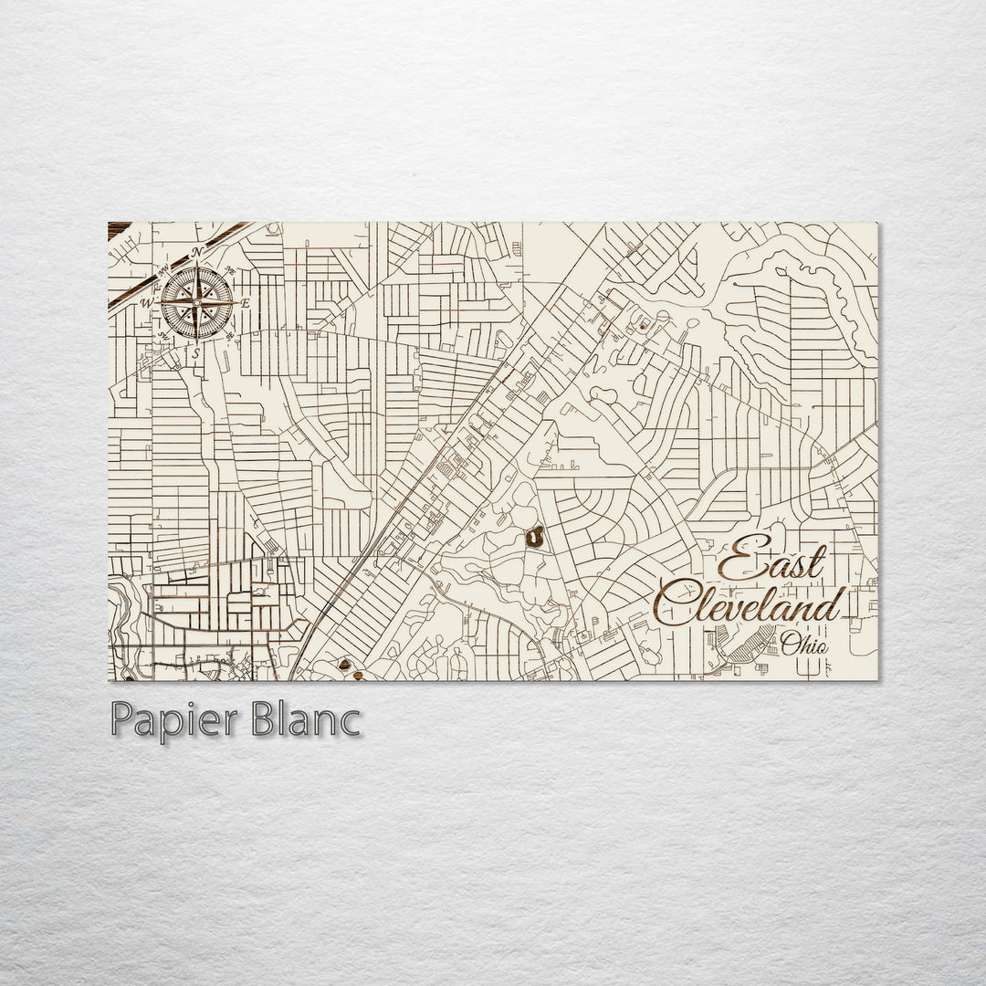 East Cleveland, Ohio Street Map