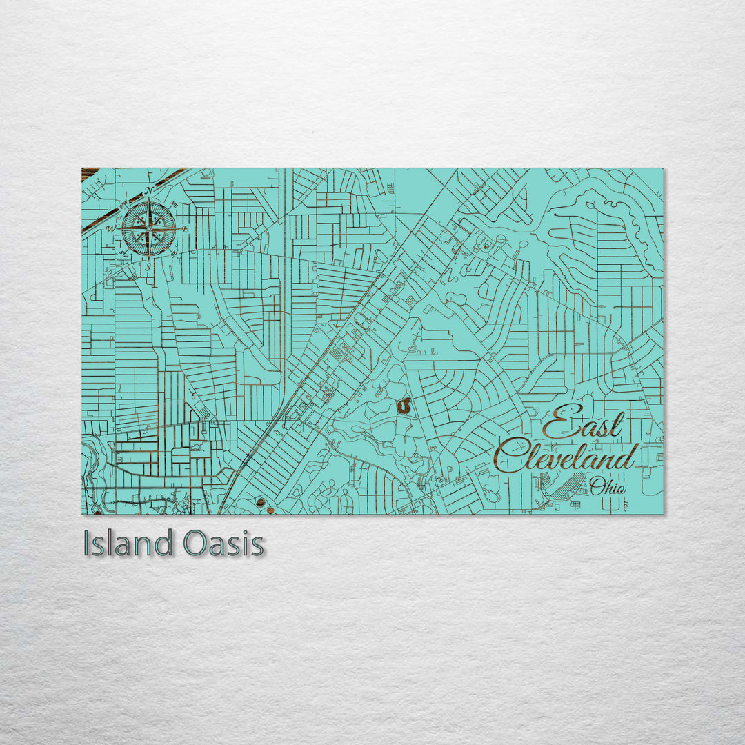 East Cleveland, Ohio Street Map