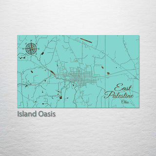 East Palestine, Ohio Street Map