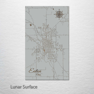 Eaton, Ohio Street Map