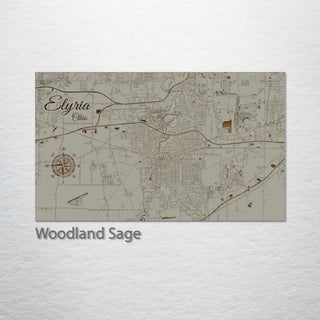 Elyria, Ohio Street Map