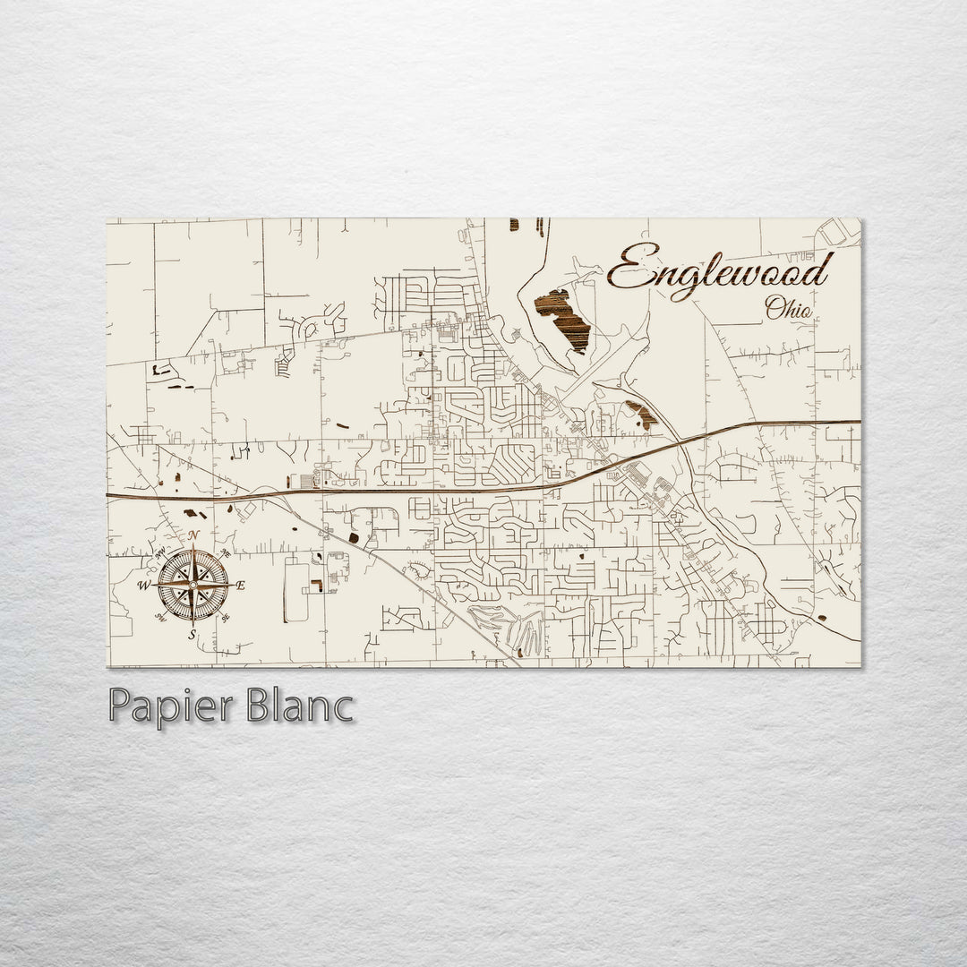 Englewood, Ohio Street Map