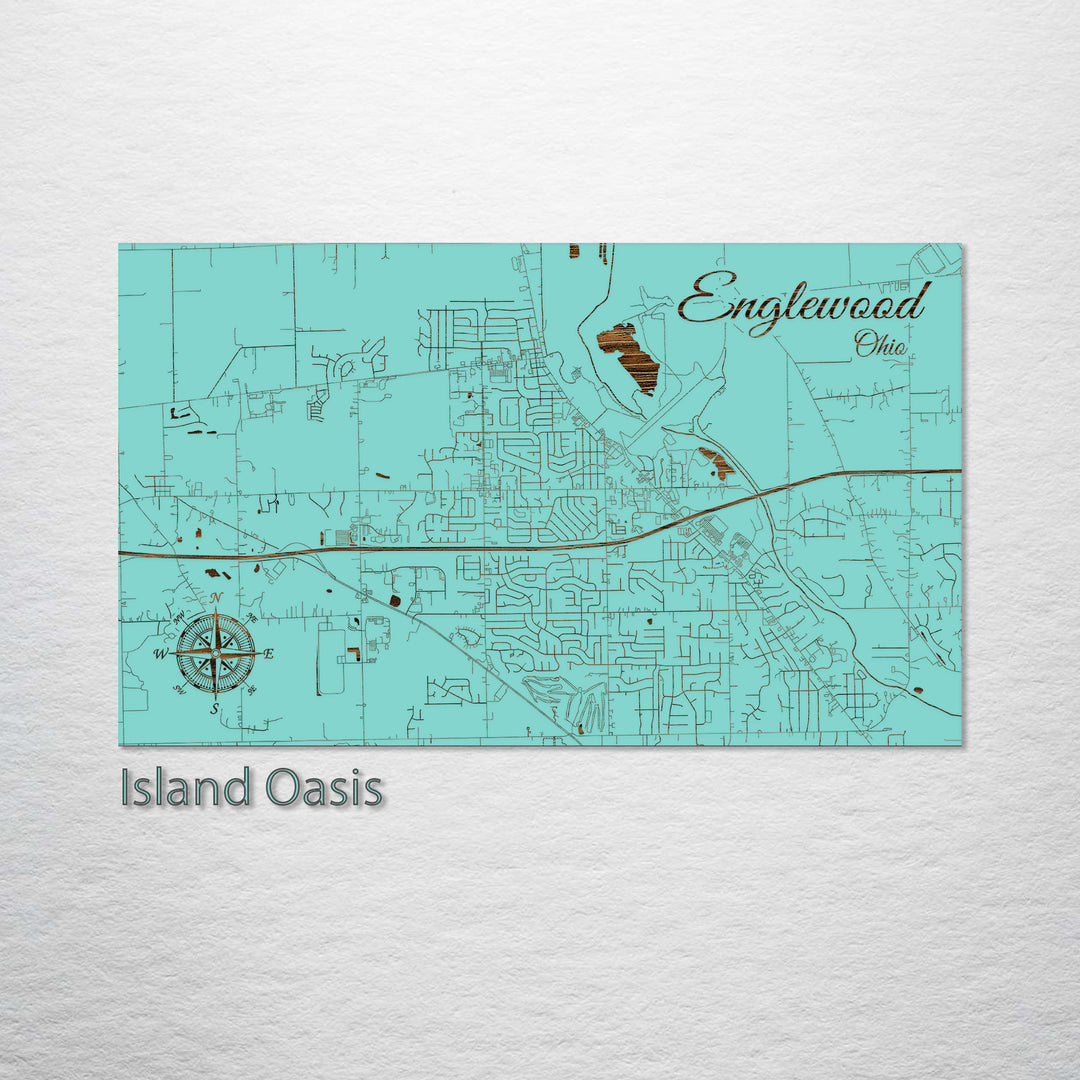 Englewood, Ohio Street Map