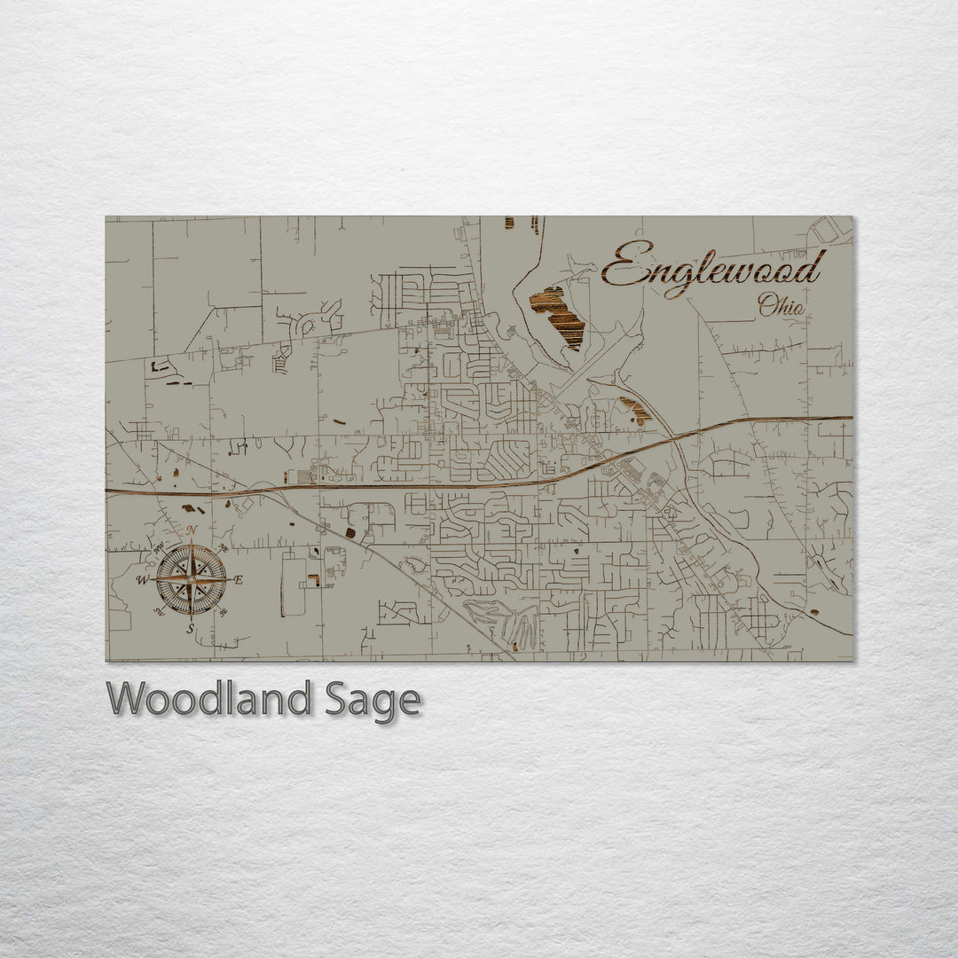 Englewood, Ohio Street Map