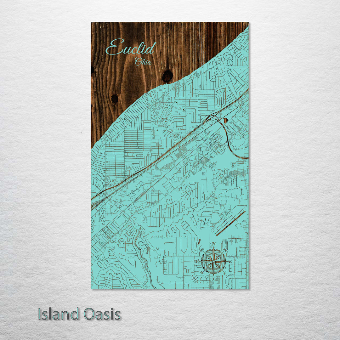 Euclid, Ohio Street Map