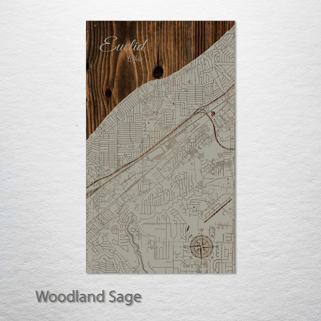 Euclid, Ohio Street Map