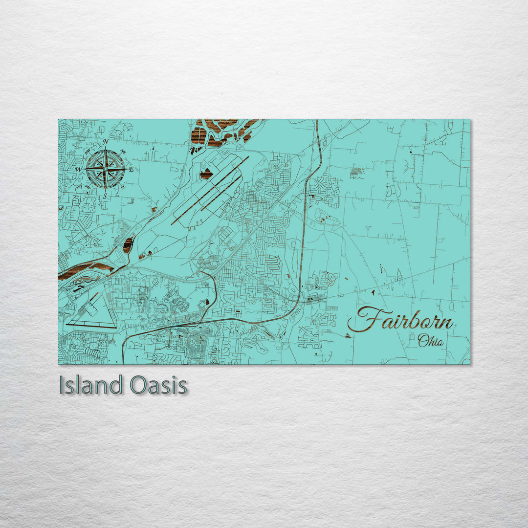 Fairborn, Ohio Street Map