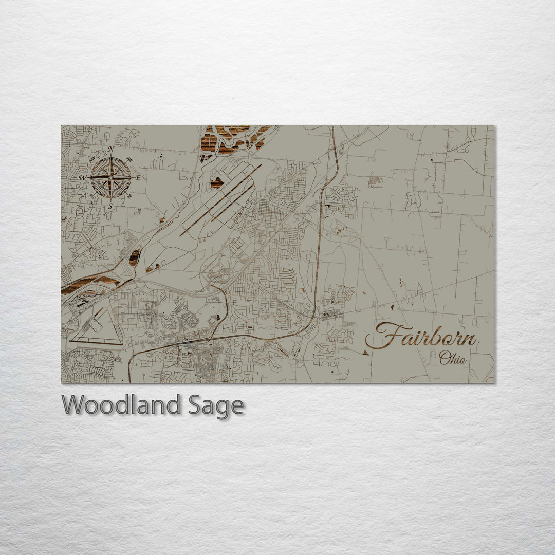 Fairborn, Ohio Street Map