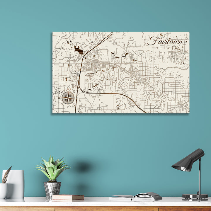 Fairlawn Ohio Street Map