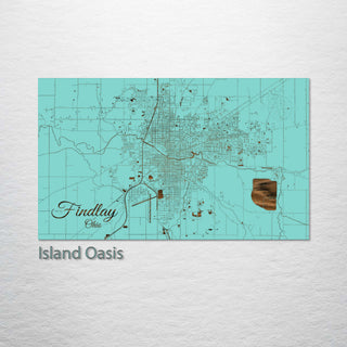 Findlay, Ohio Street Map
