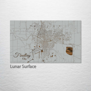 Findlay, Ohio Street Map