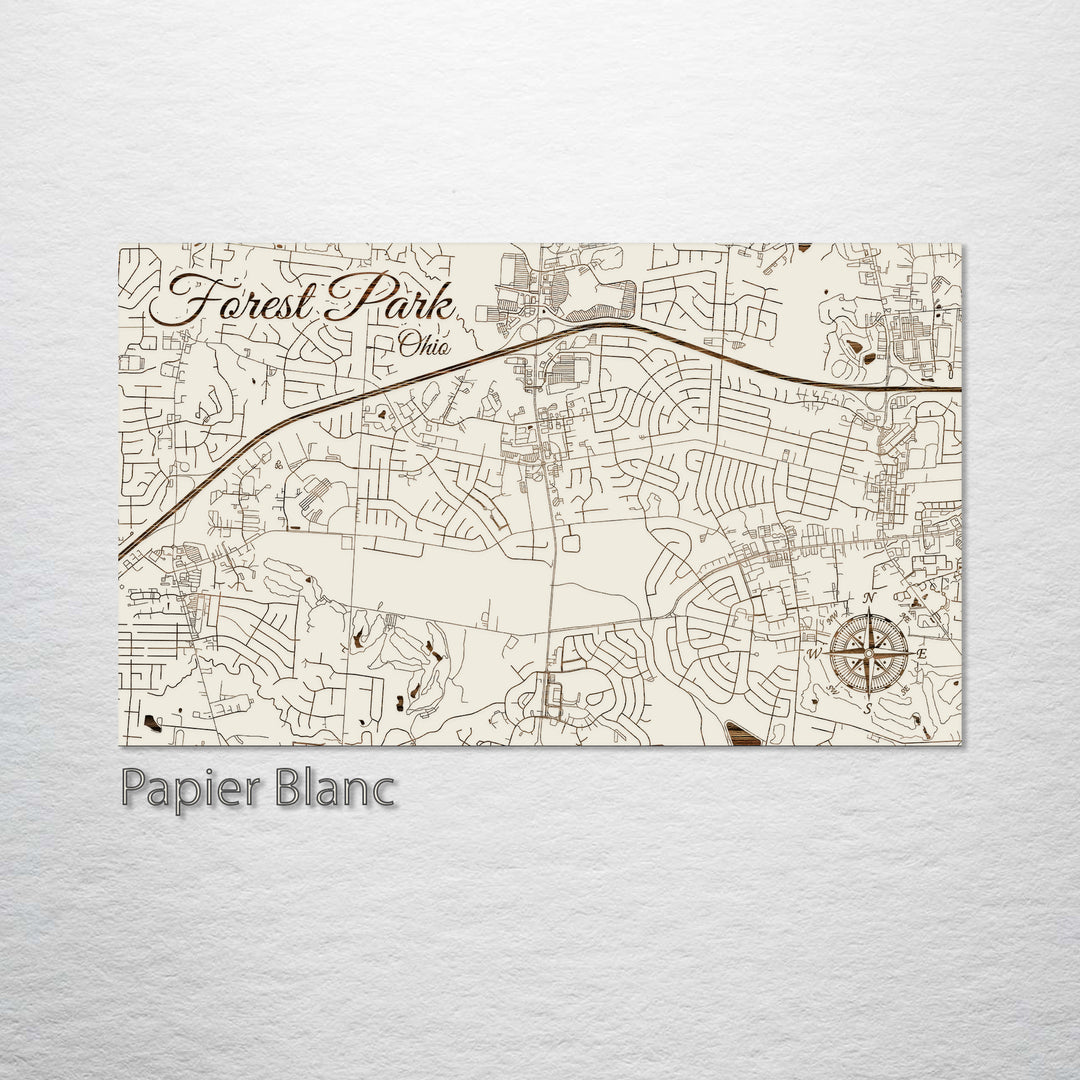 Forest Park, Ohio Street Map