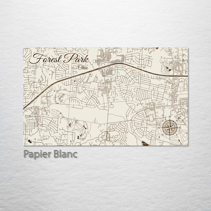 Forest Park, Ohio Street Map