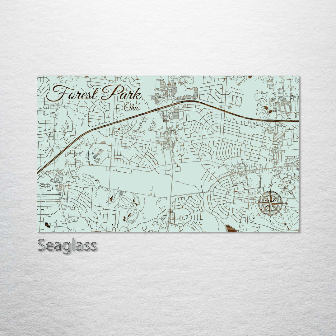 Forest Park, Ohio Street Map