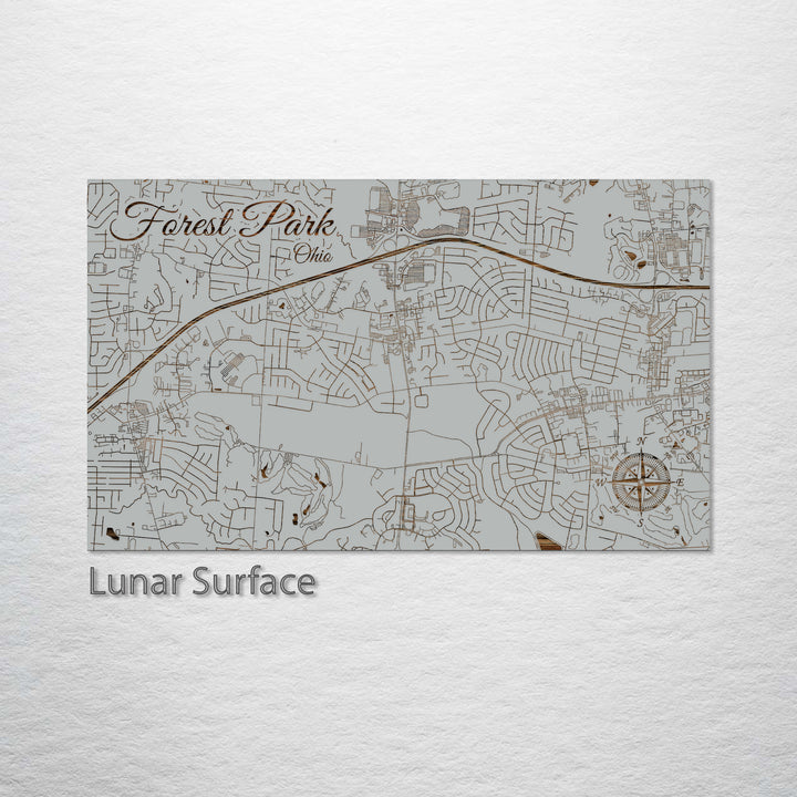 Forest Park, Ohio Street Map