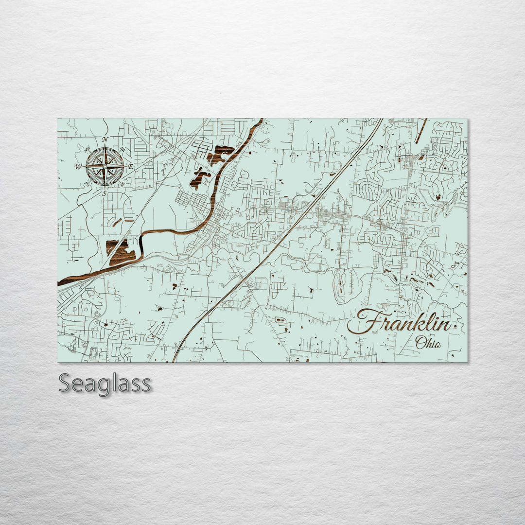 Franklin, Ohio Street Map