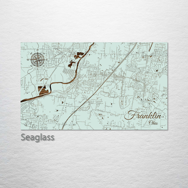 Franklin, Ohio Street Map