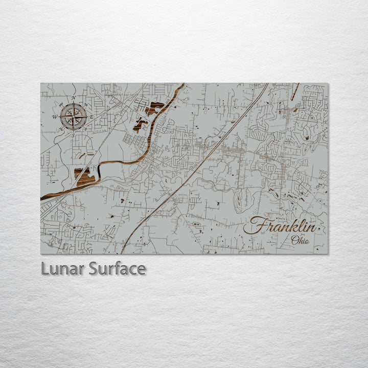 Franklin, Ohio Street Map