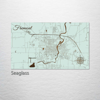 Fremont, Ohio Street Map