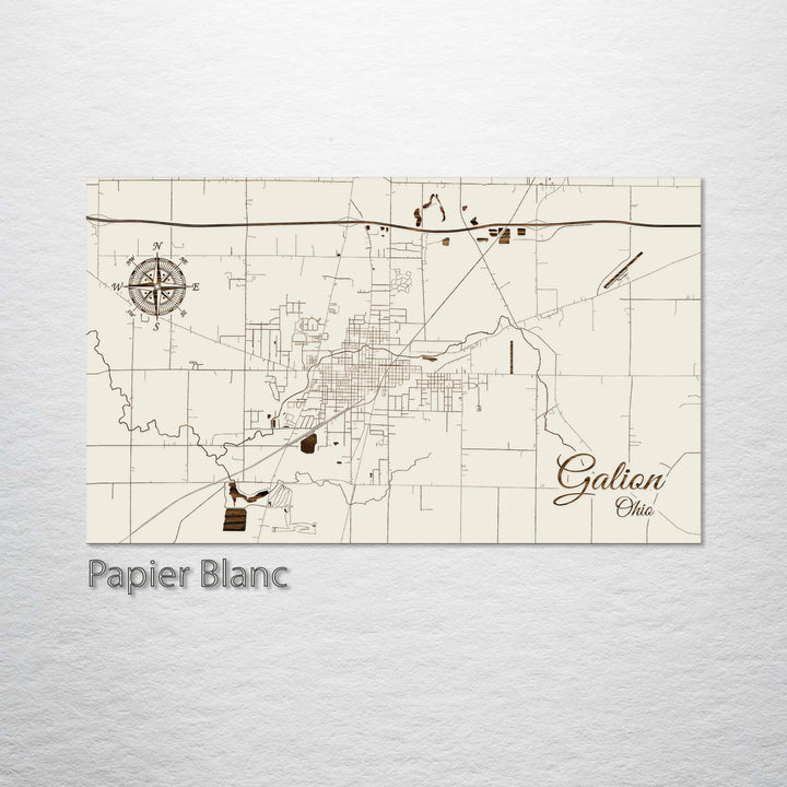 Galion, Ohio Street Map